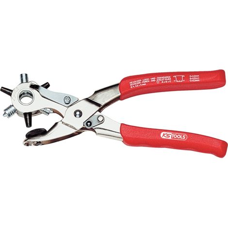 KS Tools Revolverloch- und Ösenzange, 220 mm