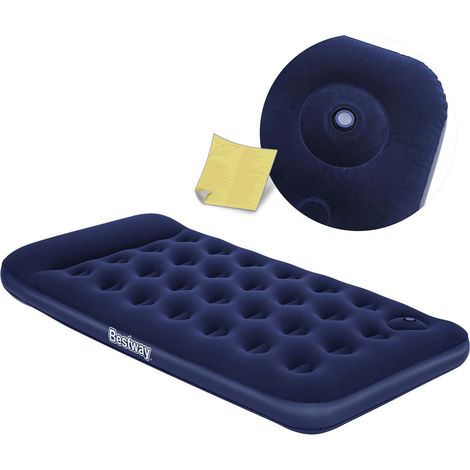 Matelas gonflable 188 x 99 x 22 cm avec pompe à pied intégrée Bestway 67224