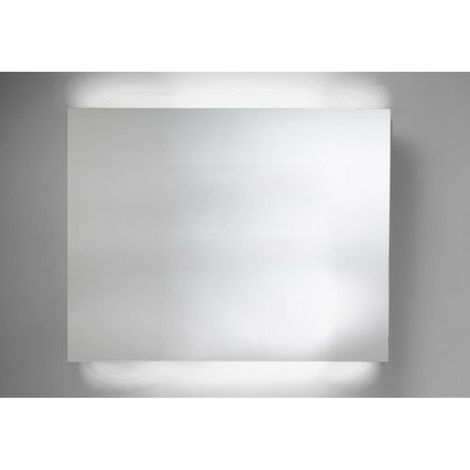 Miroir Nemo Spring Linea droit 160 x 65 cm profilé LED en haut et en bas capteur