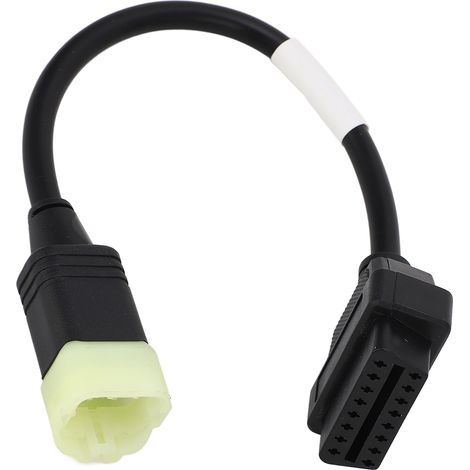 Câble diagnostic OBD2 6 broches, transmission stable ABS anti-âge portable pour Z900 Z900RS ZX10R ZX14R (1/5)