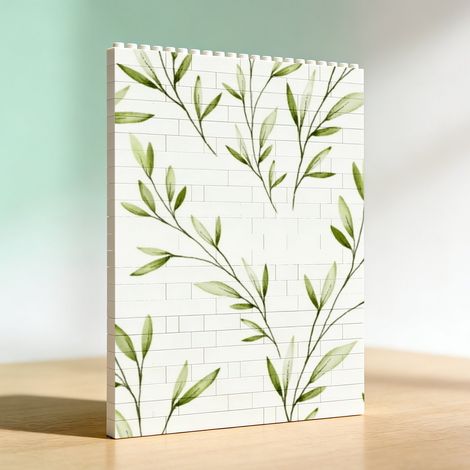 Cadre anniversaire en blocs créatif, cadeau pour la Saint‑Valentin et anniversaire (1/5)