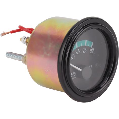 Voltmètre 24 V pour groupe électrogène diesel, compatible avec les bus, camions, véhicules agricoles et tracteurs à moteur à combustion interne. (1/5)