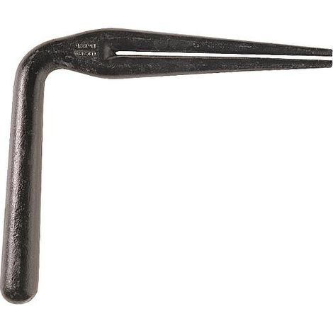 Feuillure de fer STUBAI Longueur 140mm, poids 800g
