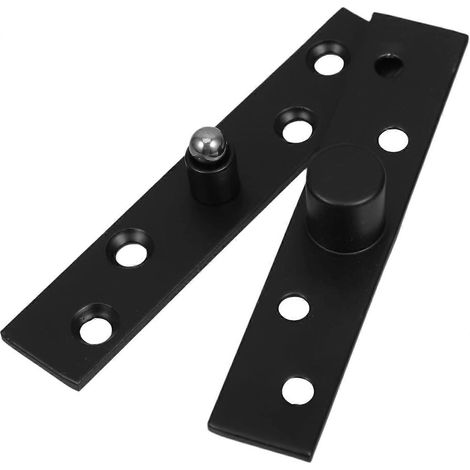 Charnière pivotante en acier dissimulant une porte cachée pour fenêtre à battant (1/5)