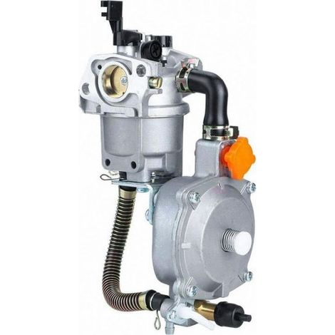 Kit Carburateur Double Carburant - GPL Et Gaz Naturel - Pour Generateur 2 Kw A 6.5 Kw - Compatible 168F GX160 GX200 - 1 Unite (1/4)