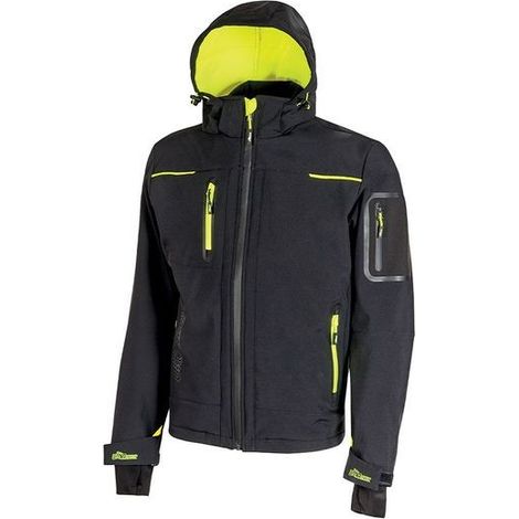 Giacca da Lavoro Upower Space Taglia m Black Carbon (1/5)