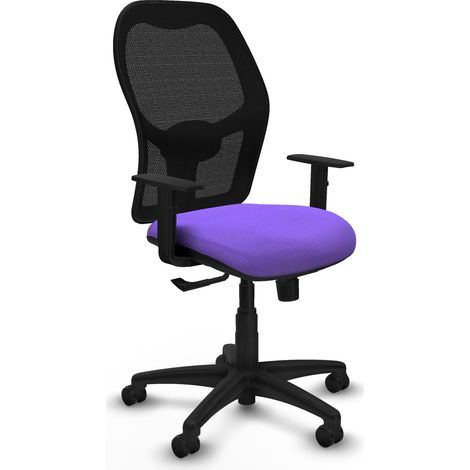 Chaise de bureau piqueras y crespo Alocén noir soutien lombaire réglable (1/2)
