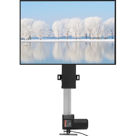 Support Tv Murale 220V Support Motorisé Tv Lift Einstellbare Ascenseur Tv Halterung Mur Automatique Téléviseurs 71,1-81,3 cm Support Plafond (1/5)