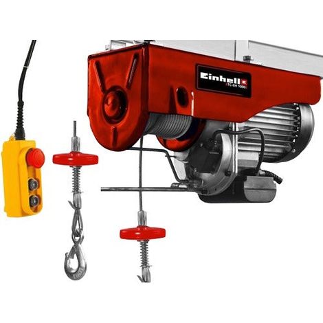 Paranco sollevatore elettrico 1600W fino a 1000Kg di portata 18 Mt di cavo TC-EH1000-18 EINHELL (1/5)