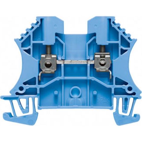Connettore a 2 fili per guida DIN 2,5 mm² blu WDU2.5/BL 1020080000