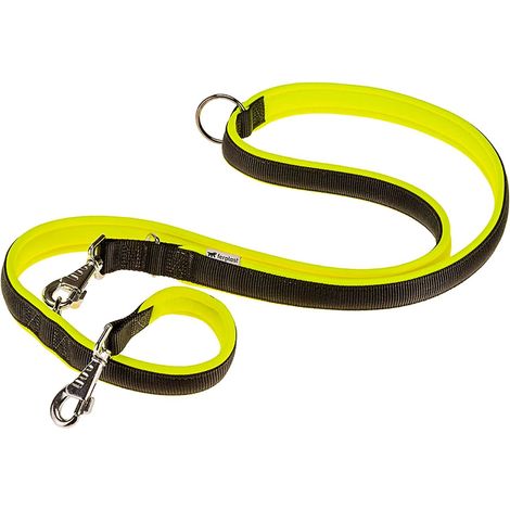 Ferplast ERGOFLUO GA Guinzaglio da addestramento per cani.. Variante GA25/200 - Misure: 25 mm x L 200 cm - Giallo (1/5)
