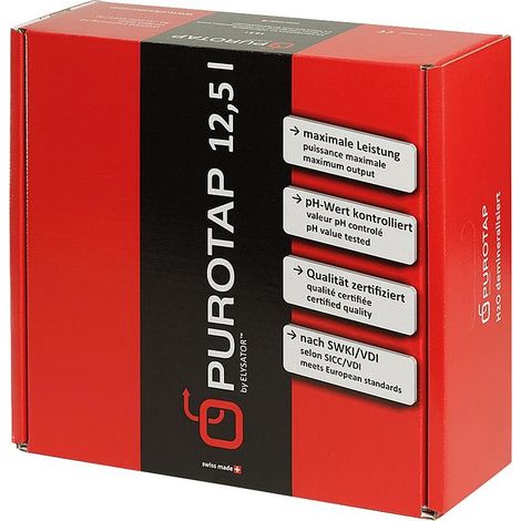 Echangeur d'ions pour Purotap 50 4x 12,5L
