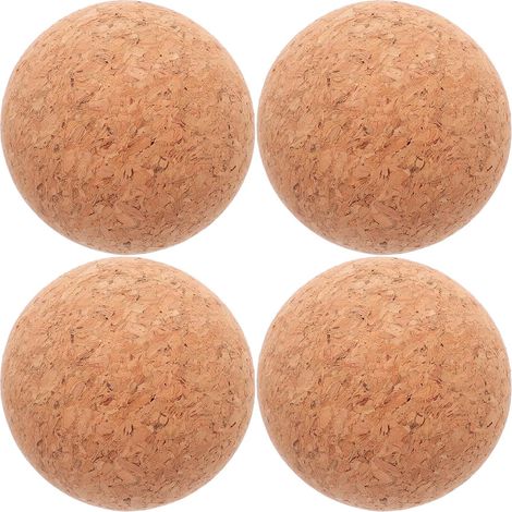 Lot de 4 bouchons liège - 61 mm - naturels, réutilisables (1/5)