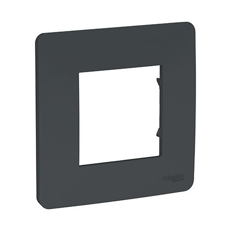 Plaque Schneider Unica Studio 1 Poste  Finition: Anthracite