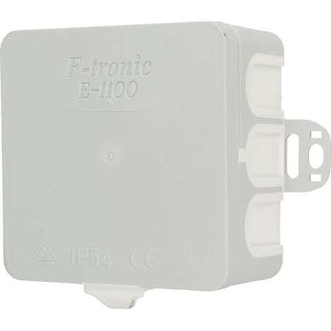 Boîte de jonction F-TRONIC E1200, 80x80x37 mm, gris