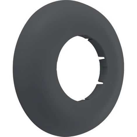 Geberit Wandrosette flach für Abgang, 40mm, Schwarz Matt, 241406141 (1/4)