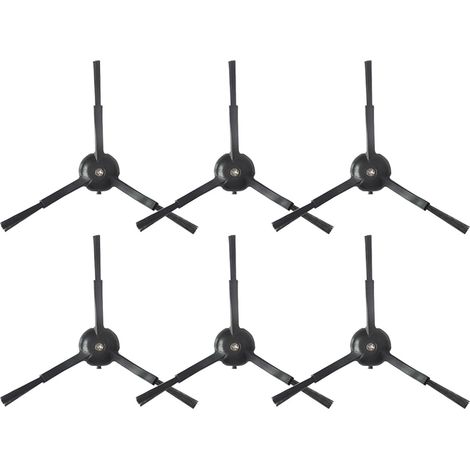 Brosse de Rechange 6 côtés pour RoborockS4 S5 S50 S5 Max S6 S6 Pure/S7 S7 MaxV S7 Max Ultra S8 S8+ S8 Pro Ultra/E2 E3 E4 E5 E20 E25 E35/Q5 Q7 Q7Max Q8Max Q Revo Aspirateur (1/5)