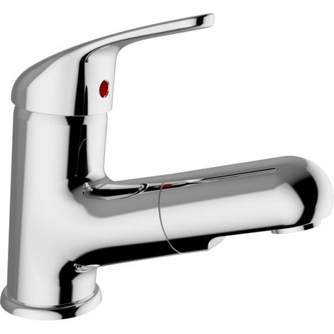 Miscelatore lavabo in ottone cromato - Teorema Golf Plus (1/3)