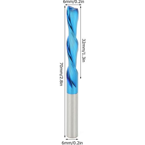 Doppelseitiger Linkshänder-Cutter 663270, brüniert (1/4)