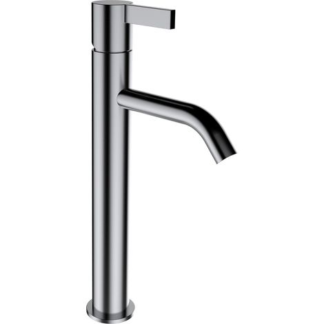 Mezclador de lavabo con pedestal Kartell en ejecución, caño fijo, (1/5)