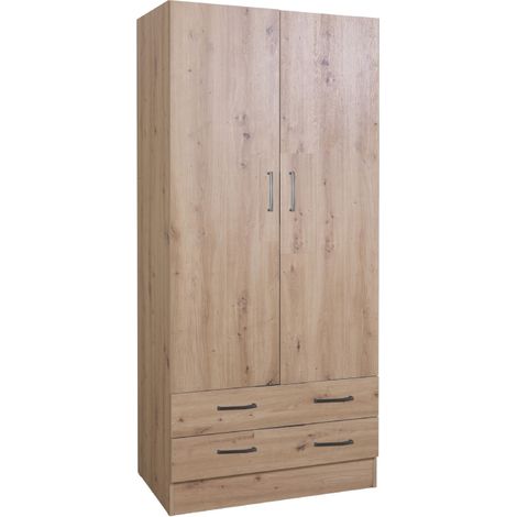 Armadio guardaroba cameretta in legno con ante e 2 (1/2)