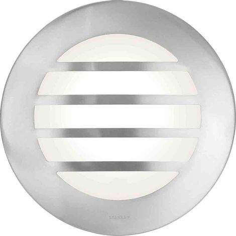 Stanley Tahoe Wall or Ceiling Light Outdoor IP44 Bulkhead - Stainless Steel