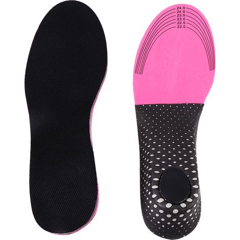 Semelles rehausseurs invisibles 5cm en EVA, coussinets amortissants pour talon, inserts de chaussures pour augmentation de taille (1/5)