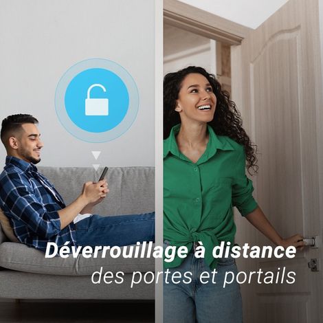 Ezviz – Visiophone connecté HP5 – Écran tactile 7 pouces – Résolution 1080p – Vision nocturne – Déverrouillage à distance via application