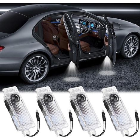 Projecteur de logo de porte de voiture, éclairage d'entrée de logo de porte en 4 pièces BMW Série 1, Série 2, Série 3, Série 4, Série 5, Série 6, Série 7, X1, X2, X3, X4, X6, M, GT. (1/5)