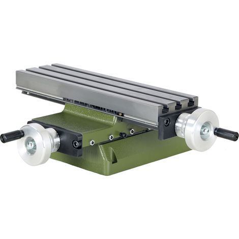 Table croisée KT 230 PROXXON 24106 pour les fraiseuses PF 230 E PF 210 (1/4)