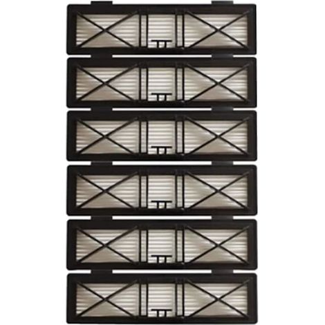 Lot de 6 filtres HEPA pour aspirateurs Neato Botvac D7, D3, D4, D5, D6, D70, D75, D80 et D85, compatible avec les modèles Neato Botvac 75e et 80. (1/5)