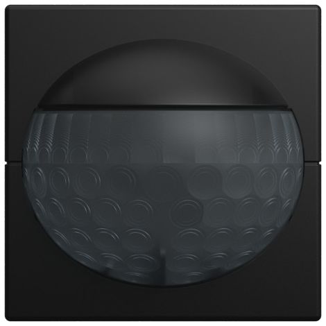 Busch-Jaeger Busch-Wächter® 180 flex Komfort Sensor avec multicouche détecteur de mouvement noir mat - Busch-balance® SI (64764-915), 2CKA006800A3231