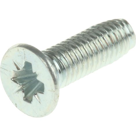 Vis autotaraudeuse RS PRO 10mm, tête Fraisée, M3 x , en Acier ( Prix pour Sachet de 100 )
