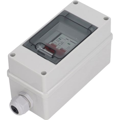 Interrupteur Sectionneur Photovoltaïque DC 500V 16A IP65 Étanche Extérieur (1/5)