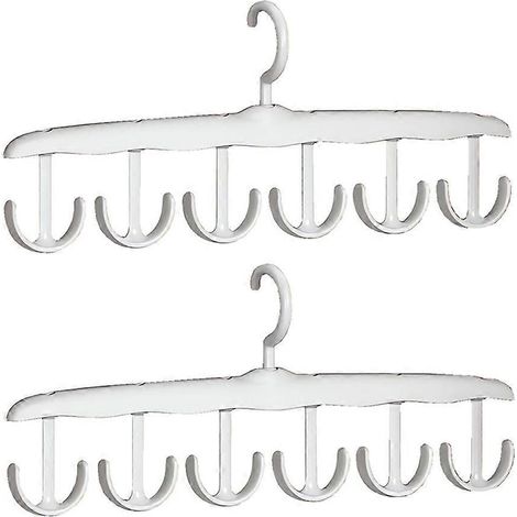 Cintre en plastique multifonctionnel pour ranger sous-vêtements et gilets. (1/5)