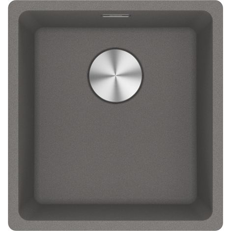 Franke Maris MRG 110-37 Lavello sottopiano 40x43cm in Fragranit+, Pietra grigia (MRG110-37SK) (1/2)