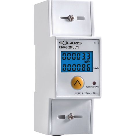 Enrg 2multi - analizzatore rete monofase - Idrhaus