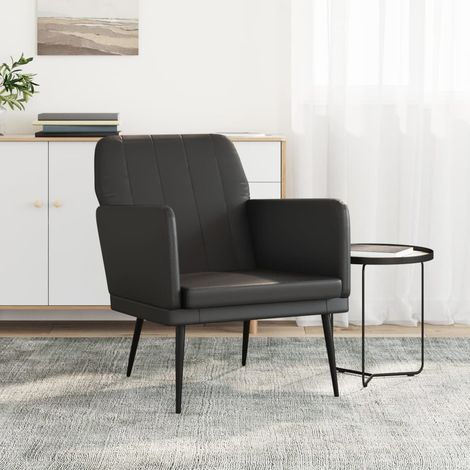 Sessel Schwarz 61x78x80 cm Kunstleder