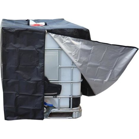 Bâche De Réservoir D'eau, Bâche Couverture Réservoir IBC, Bache Pour Cuve 1000L-800L-600L IBC, Housse Imperméable Pour Parasol[547] (1/5)