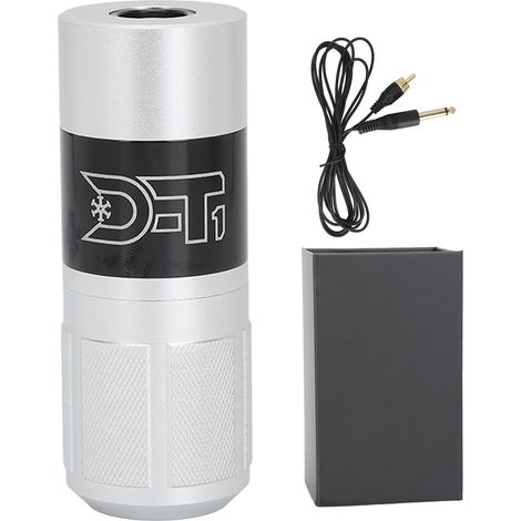 Cartouche de tatouage rotatif 3.5mm, moteur sans noyau, liner shader argent, interface RCA, aiguille pour stylo de tatouage. (1/5)