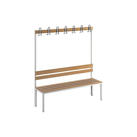 eurokraft basic  Panca per spogliatoi con schienale 