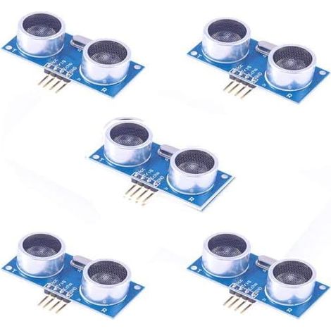 ARCELI Capteur de transducteur de Mesure de Distance de Module ultrasonique de Distance de 5PCS pour Arduino (1/5)