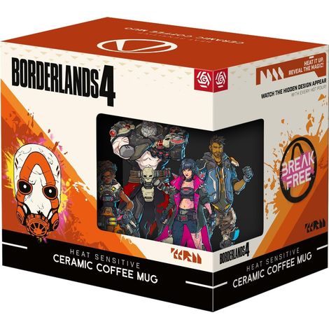 Tazza termica glitterata del Custode della Cripta di Borderlands 4
