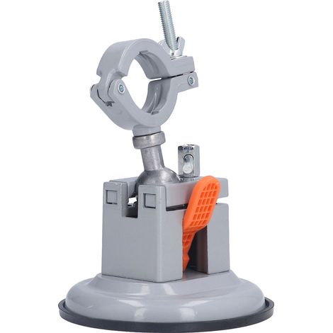 Étau d'établi Mini 360° Rotation Universelle avec Ventouse, Base Ronde, Pince de Serrage (1/5)
