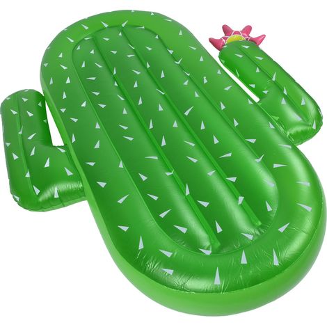 Aufblasbare PVC-Kaktus-Luftmatratze, schwimmende Boje für den Pool (Lieferung ohne Gas) (1/5)