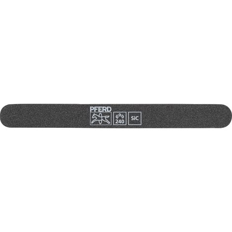 PFERD TOOLS flexible Schleiffeile SF-R mit Radius 180x19x5 mm SIC240 für universelle Anwendung 10 Stk (1/4)