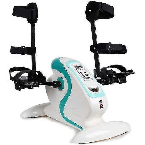 Exerciseur à pédale électrique avec protecteur de jambe pour les personnes âgées, cycle de remise en forme portable pour bras/jambe, réadaptation électronique de physiothérapie
