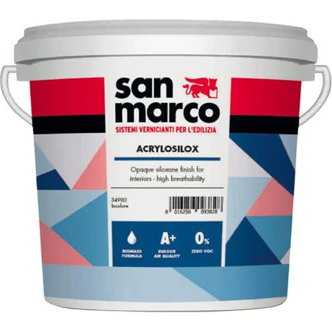 San Marco Acrylosilox Weiß 4l - San Marco