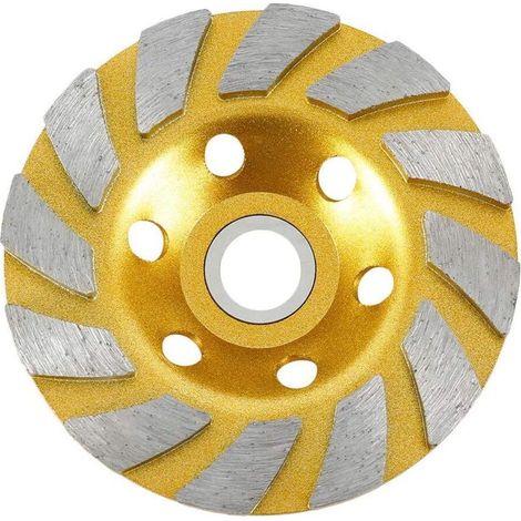 Meule de Coupe Diamantée 100 mm Universel Disque Diamant pour Béton Marbre Granit béton Briques Plâtre Pierre Ponce Amiante (1/5)