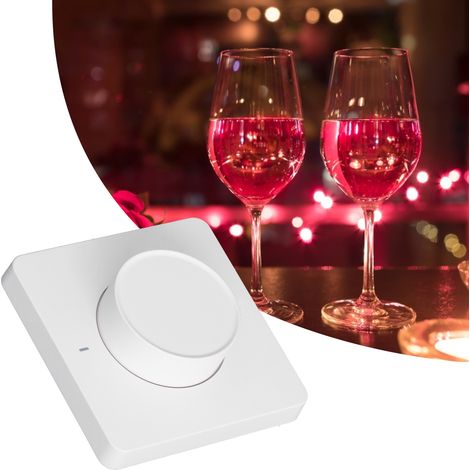 Panneau de Contrôle LED Réglable avec Variateur Intelligent WIFI, Bouton de Luminosité 100-240V